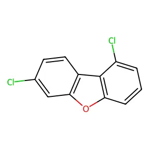 1,7-Dichlorodibenzofuran structure