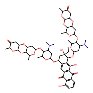 Serirubicin structure
