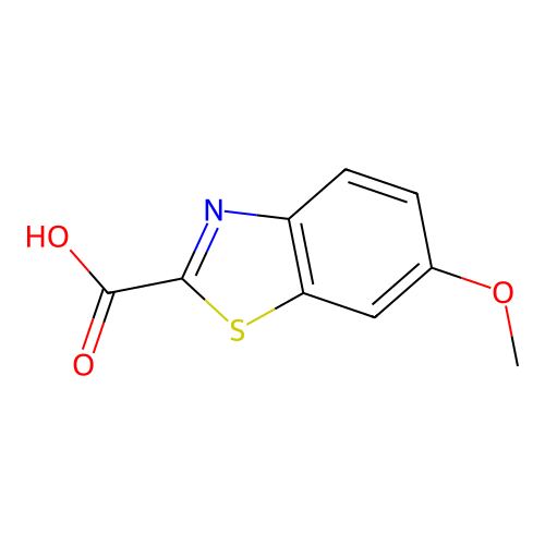 6-Methoxybenzothiazole-2-carboxylic acid structure