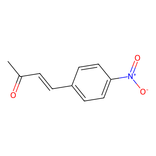 4-硝基亚苄基丙酮 structure
