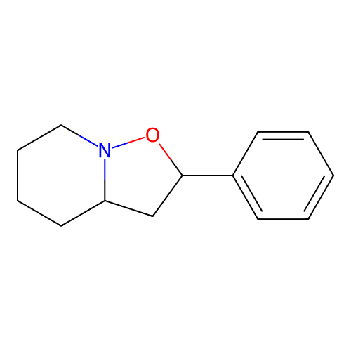2-Phenylhexahydro-2H-[1,2]oxazolo[2,3-a]pyridine structure
