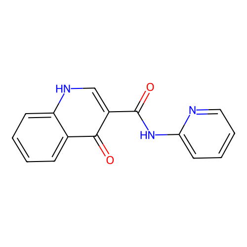 4-羟基-N-(吡啶-2-基)喹啉-3-甲酰胺 structure