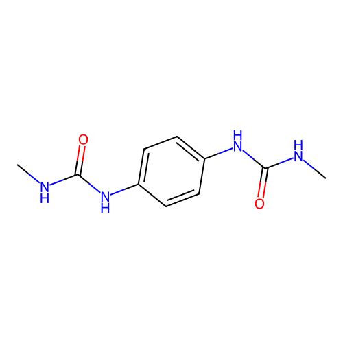 N,N'-1,4-Phenylenebis(N'-methylurea) structure