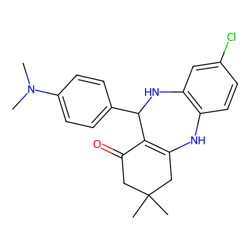 C23H26ClN3O structure