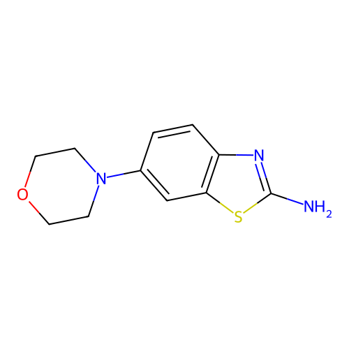 6-Morpholinobenzo[d]thiazol-2-amine structure