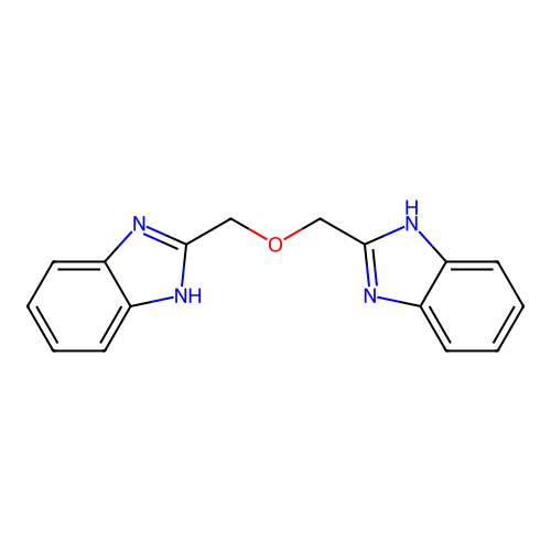 2-(1H-benzimidazol-2-ylmethoxymethyl)-1H-benzimidazole structure