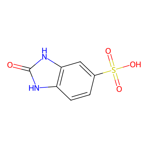 2-oxo-2,3-dihydro-1H-benzimidazole-5-sulfonic acid structure