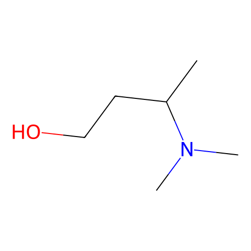 3-(Dimethylamino)-1-Butanol structure