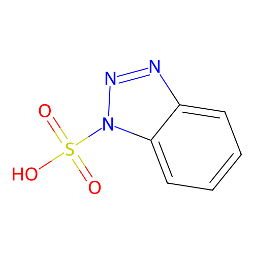 1H-Benzotriazolesulfonic acid structure