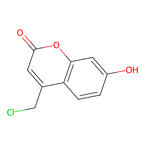 4-(chloromethyl)-7-hydroxy-2H-chromen-2-one structure