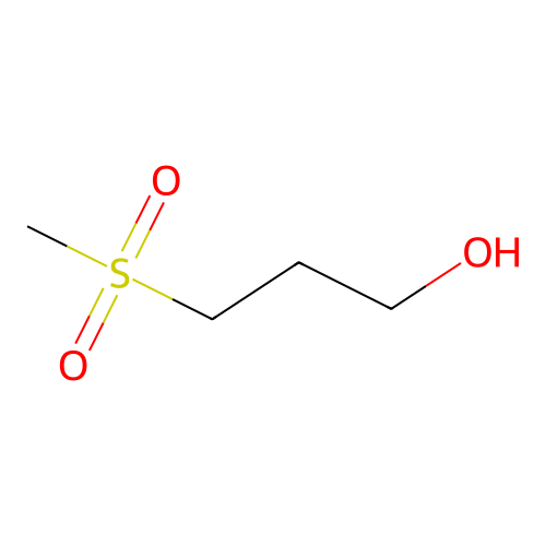 3-(Methylsulfonyl)-1-propanol structure