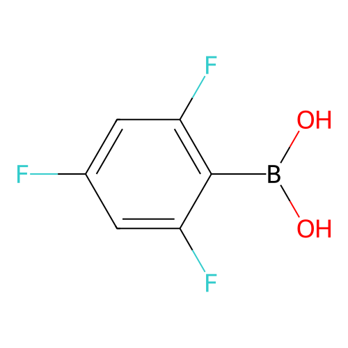 2,4,6-Trifluorophenylboronic Acid structure