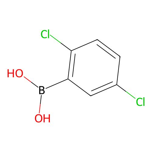 2,5-Dichlorobenzeneboronic acid structure