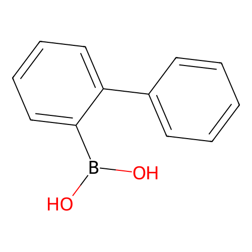 Biphenyl-2-boronic acid structure