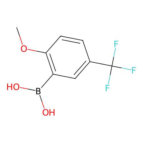 2-Methoxy-5-(trifluoromethyl)phenylboronic acid structure