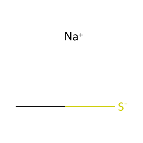 甲硫醇钠 structure