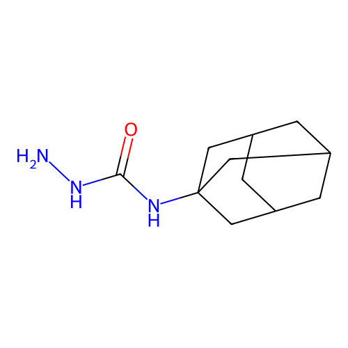 N-1-adamantylhydrazinecarboxamide structure