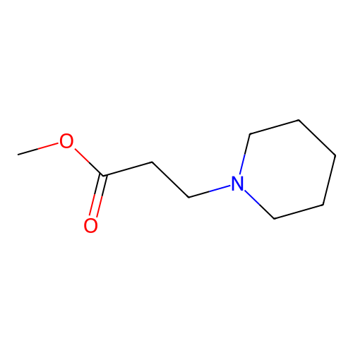 Methyl 3-piperidin-1-ylpropanoate structure