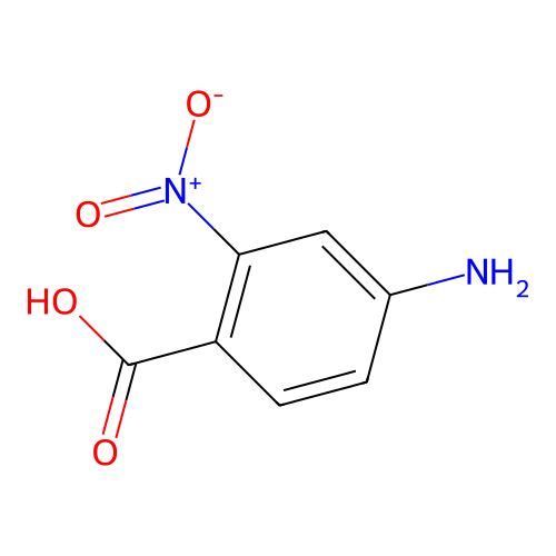 4-氨基-2-硝基苯甲酸 structure