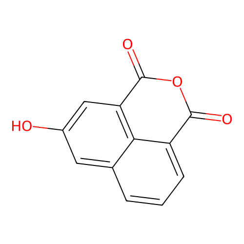 3-羟基-1,8-萘二甲酸酐 structure