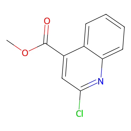 Methyl 2-chloroquinoline-4-carboxylate structure