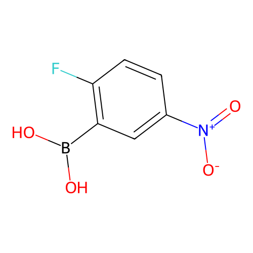 (2-Fluoro-5-nitrophenyl)boronic acid structure