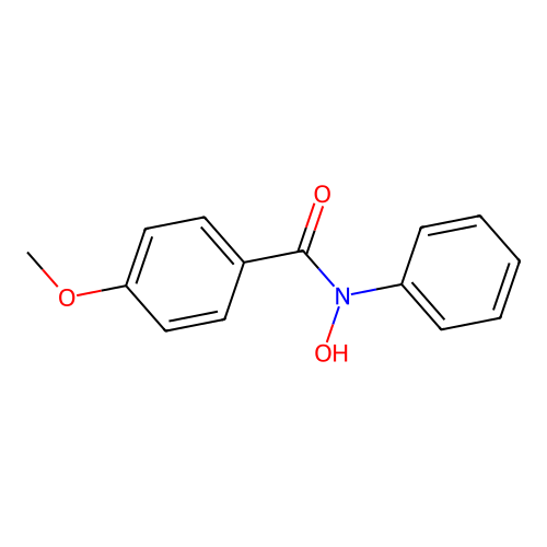 4-Methoxy-N-phenylbenzohydroxamic acid structure