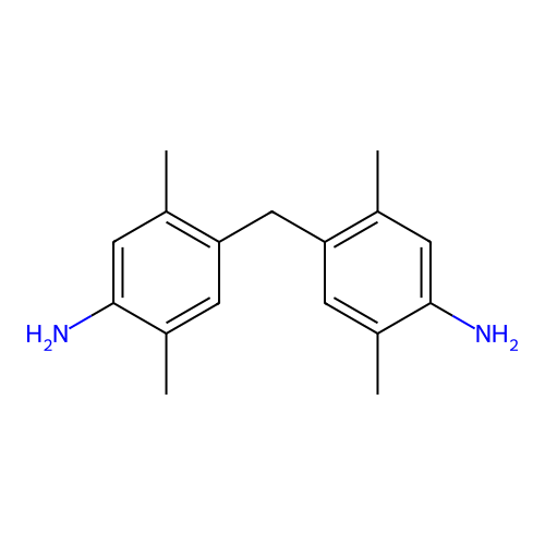 4-(4-Amino-2,5-dimethylbenzyl)-2,5-dimethylaniline structure