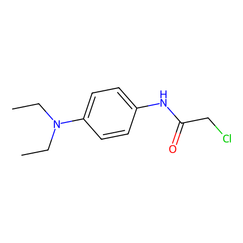 2-氯-N-(4-二乙氨基苯基)乙酰胺 structure