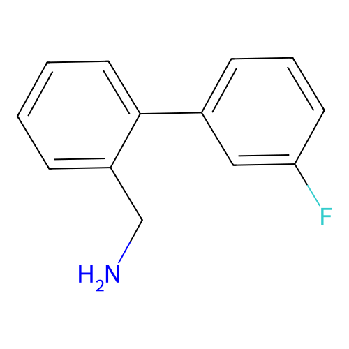 (3'-Fluoro[1,1'-biphenyl]-2-yl)methanamine structure