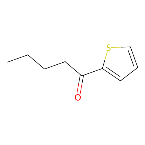 2-Pentanoylthiophene structure