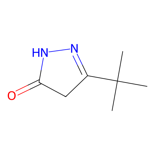 3-tert-butyl-4,5-dihydro-1H-pyrazol-5-one structure