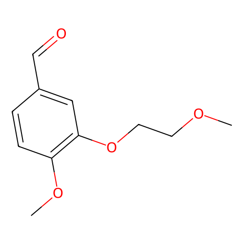 4-Methoxy-3-(2-methoxyethoxy)benzaldehyde structure