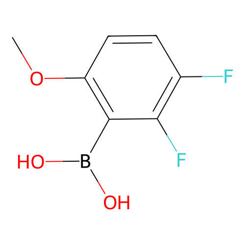 2,3-Difluoro-6-methoxyphenylboronic acid structure