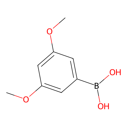 (3,5-Dimethoxyphenyl)boronic acid structure