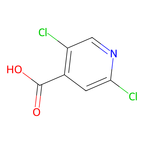 2,5-dichloropyridine-4-carboxylic Acid structure