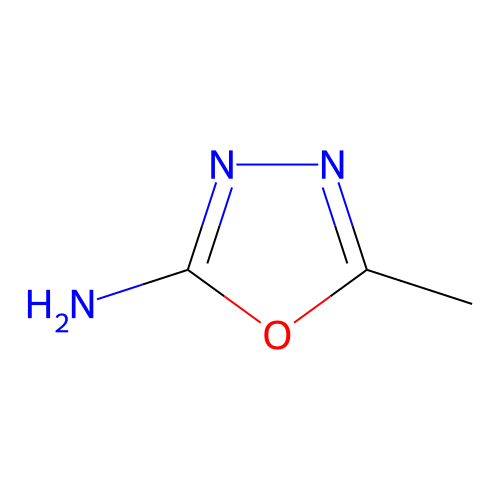 5-Methyl-1,3,4-oxadiazol-2-amine structure