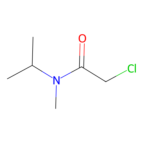 2-chloro-N-methyl-N-(propan-2-yl)acetamide structure