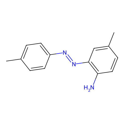 2-(P-Tolylazo)-P-toluidine structure