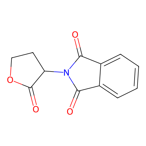 2-Phthalimidobutyrolactone structure