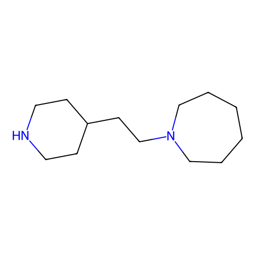1-(2-Piperidin-4-ylethyl)azepane structure