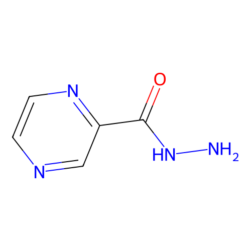 Pyrazine-2-Carboxylic Acid Hydrazide structure