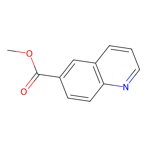 Methyl quinoline-6-carboxylate structure