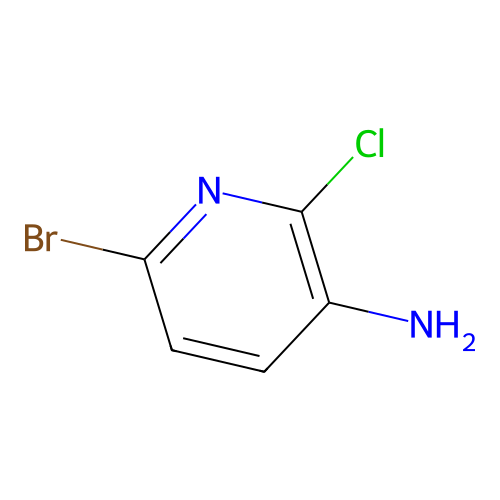 6-Bromo-2-chloropyridin-3-amine structure
