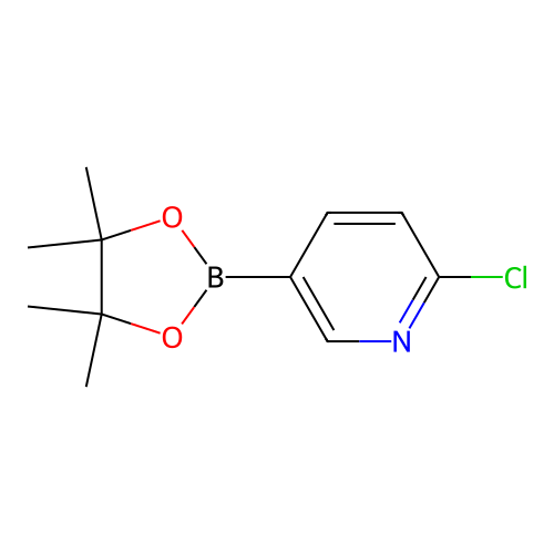 2-Chloro-5-(4,4,5,5-tetramethyl-1,3,2-dioxaborolan-2-yl)pyridine structure