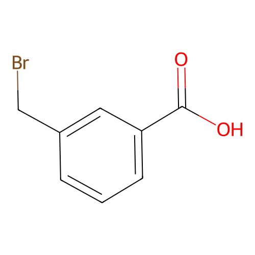 3-(溴甲基)苯甲酸 structure