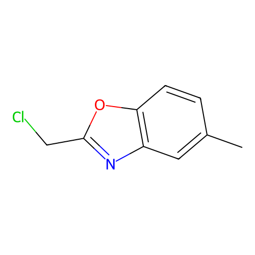 2-(Chloromethyl)-5-methyl-1,3-benzoxazole structure