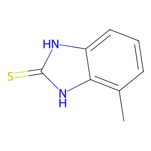 Methyl-2-mercaptobenzimidazole structure