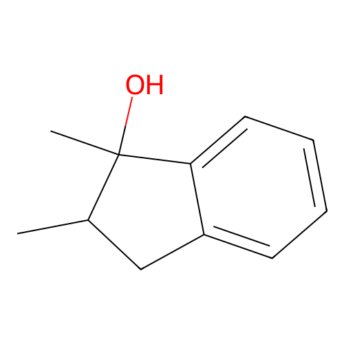 Dimethylindanol structure