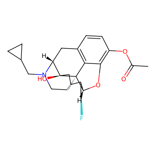 3-Acetyl-6-deoxy-6-fluoronaltrexone structure